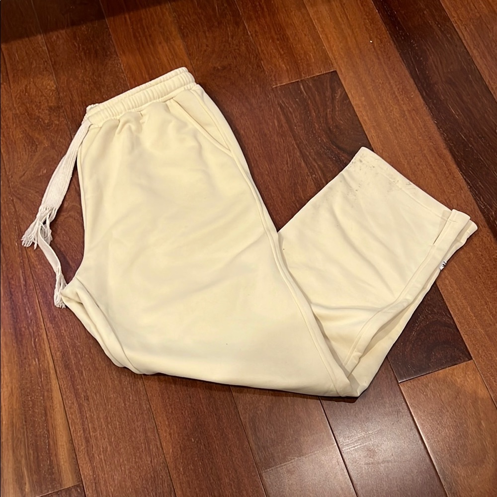 SHEIN Cream Sweatpants